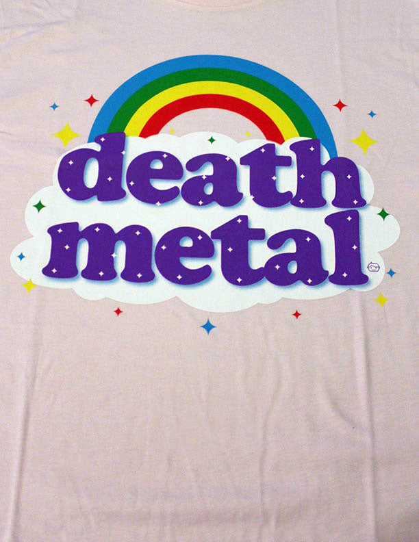 Death Metal Rainbow T-Shirt - Asst. Sizes CLEARANCE