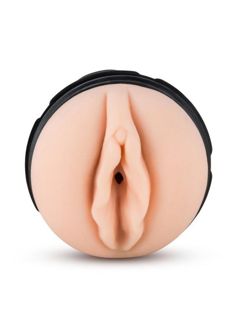 Blush Novelties M for Men The Torch Pussy Masturbator - Vanilla - CLEARANCE