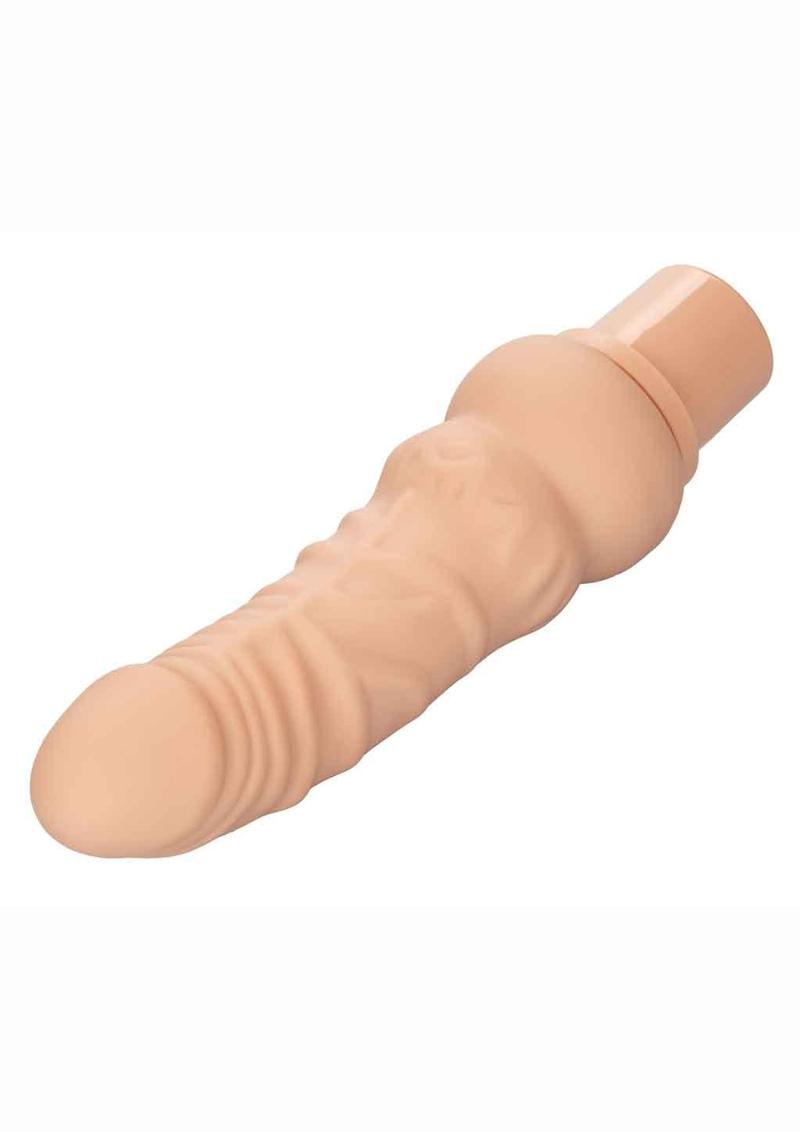 Rechargeable Power Stud Curvy Vibrating Dong - Pick Your Color CLEARANCE