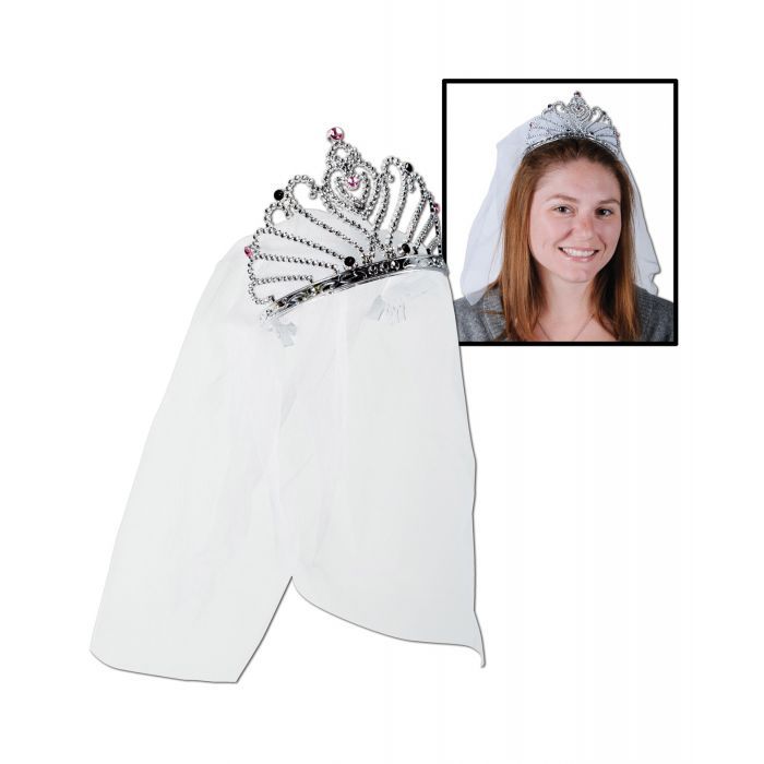 Bride To Be Tiara & Veil