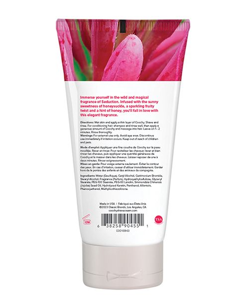 Coochy Shave Cream 3.4floz Seduction Honeysuckle/Citrus