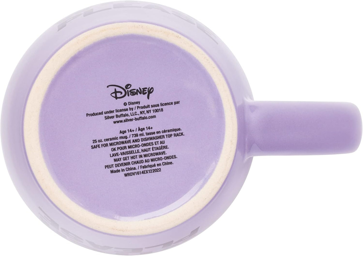 Disney Villains Ursula 25floz Jumbo Curved Ceramic Mug