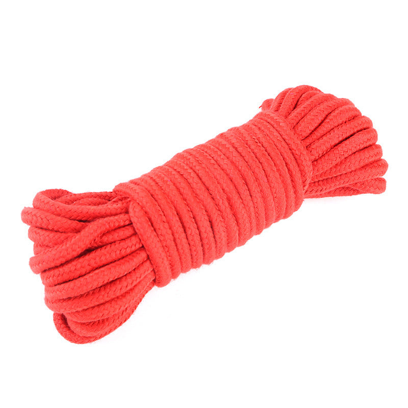 J's Playhouse® Show Me The Ropes Cotton Bondage Rope 32ft/10m - Pick Your Color