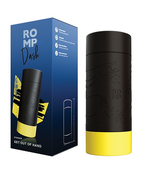 ROMP Dash Stroker - Black/Yellow