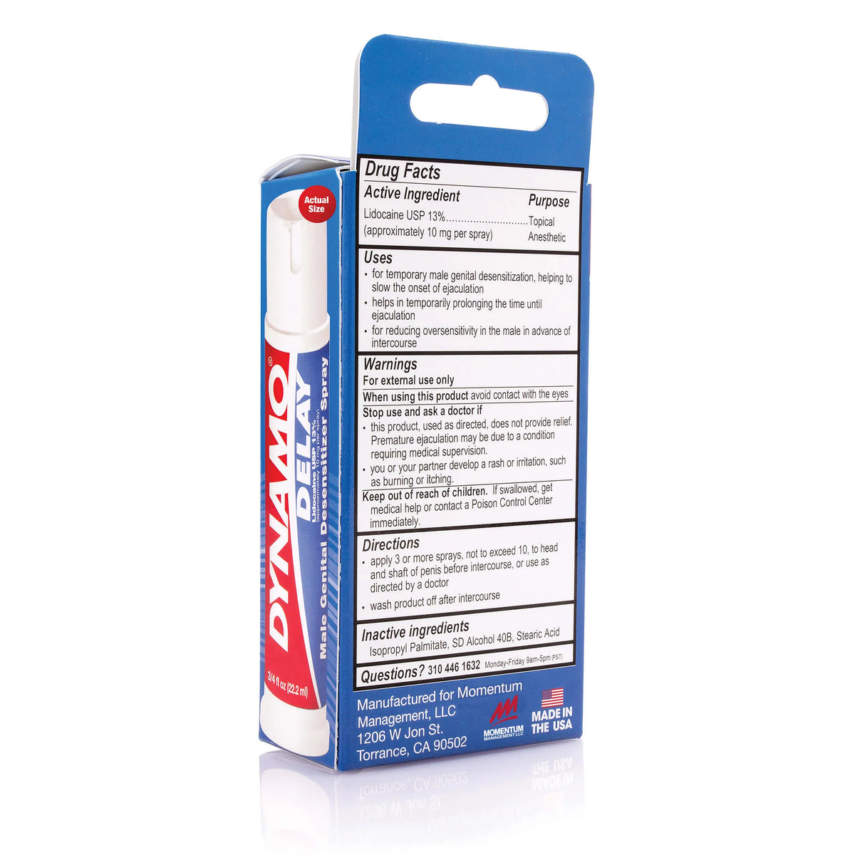 Screaming O Dynamo Delay Spray 0.75FLOZ
