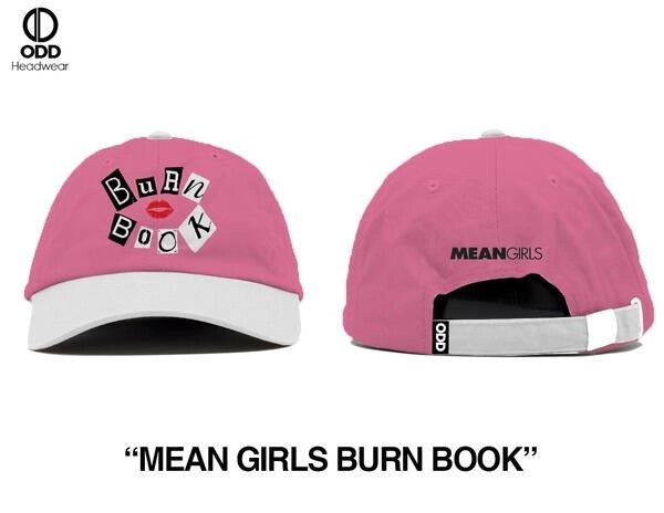 Mean Girls Burn Book Dad Hat Strapback