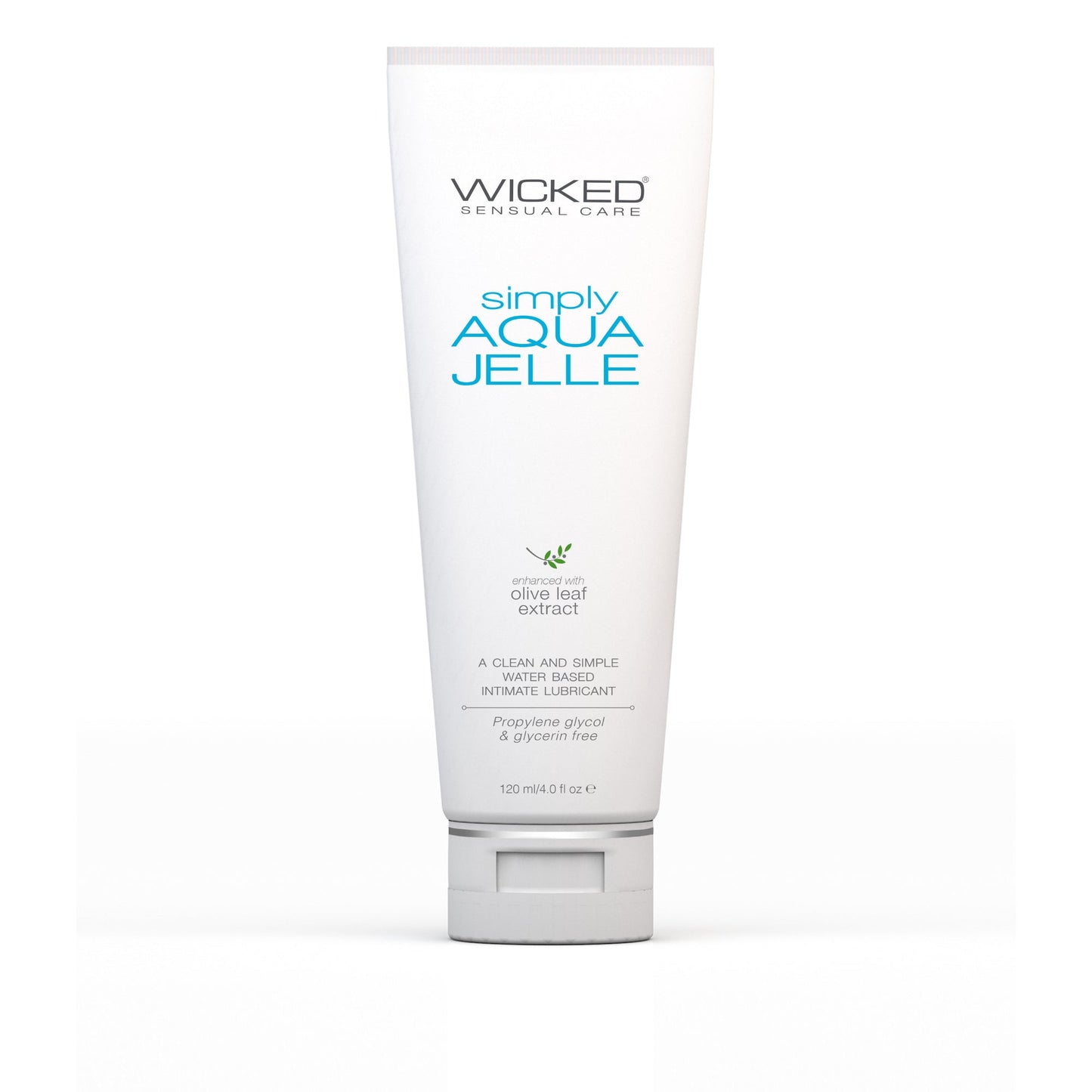 Wicked Sensual Care Simply Aqua Jelle Water-Based Lubricant - 4floz