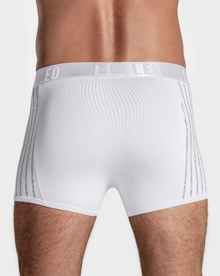 Leonisa Leo Perfect Fit Technology Boxer Brief - White