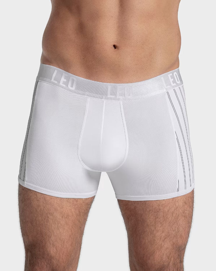 Leonisa Leo Perfect Fit Technology Boxer Brief - White