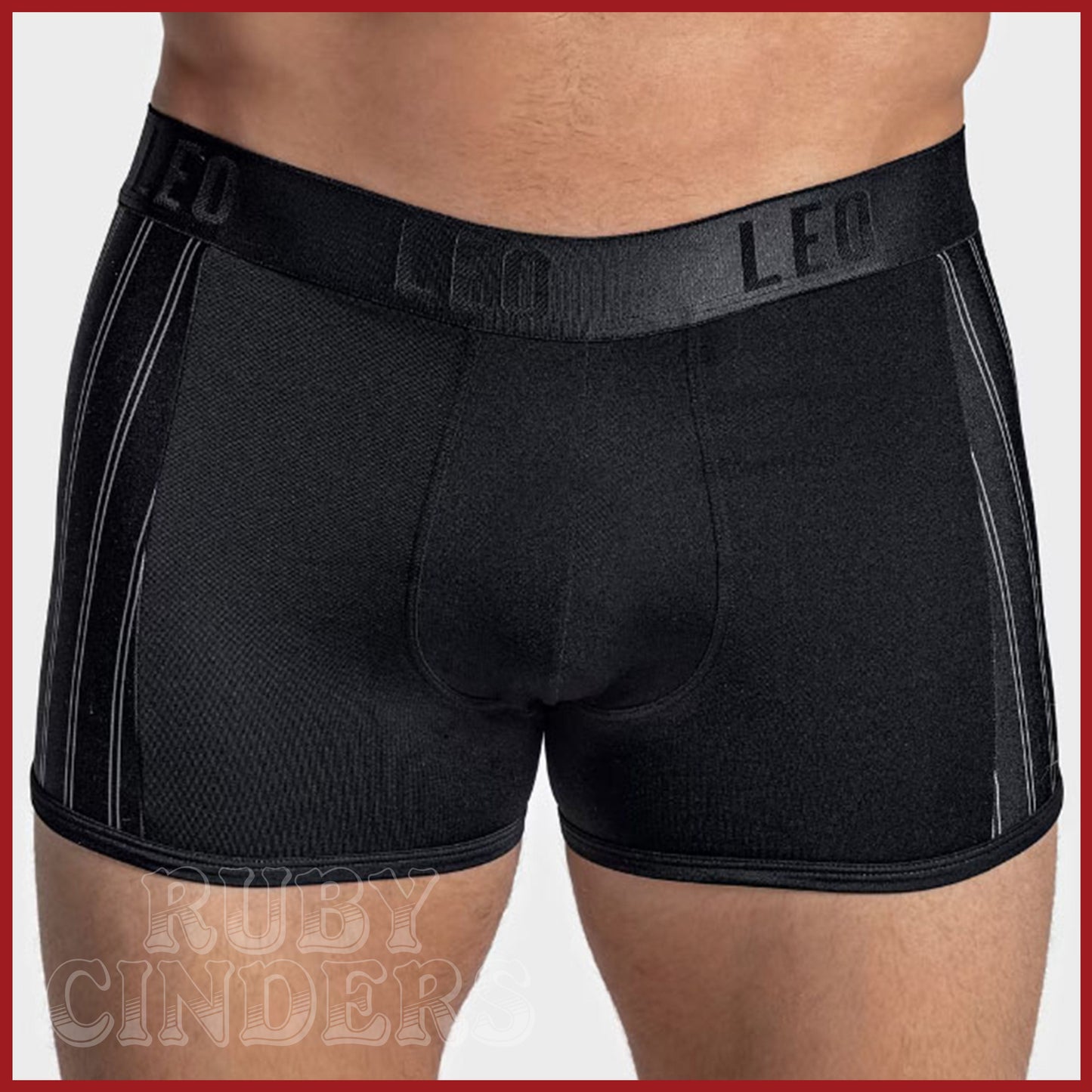 Leonisa Leo Perfect Fit Technology Boxer Brief - Black