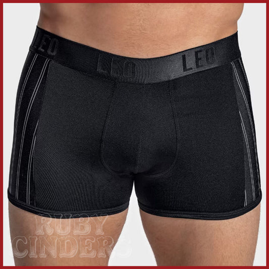 Leonisa Leo Perfect Fit Technology Boxer Brief - Black