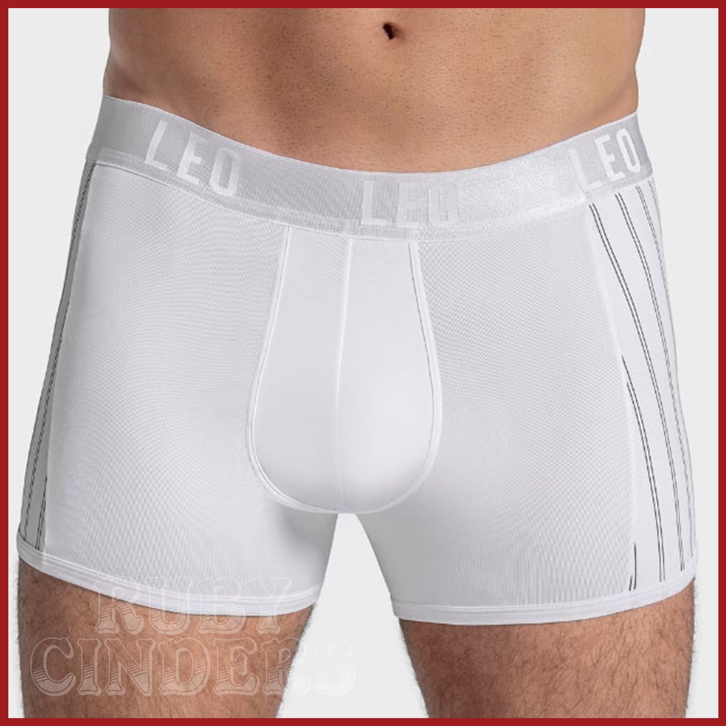 Leonisa Leo Perfect Fit Technology Boxer Brief - White