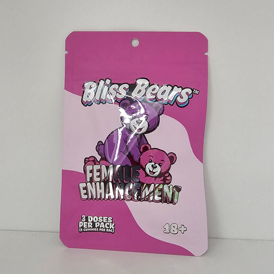 Bliss Bears Female Enhancement Gummies 3 Doses Per Pack