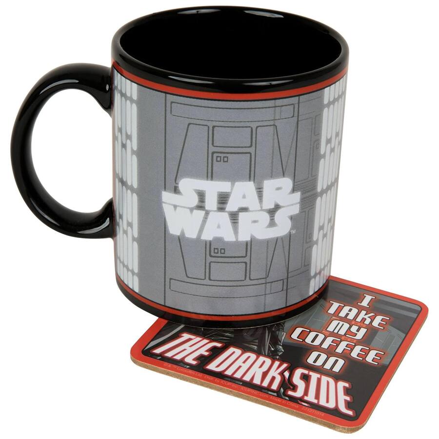 Star Wars Darth Vader 20oz Mug & Coaster Set CLEARANCE