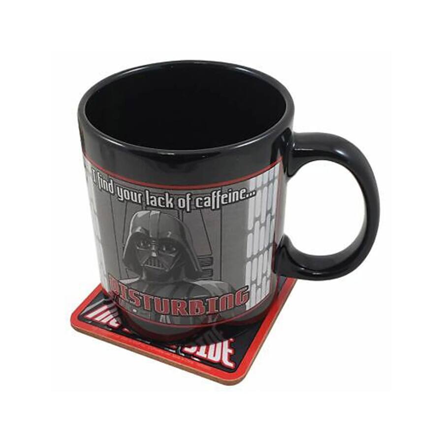 Star Wars Darth Vader 20oz Mug & Coaster Set CLEARANCE