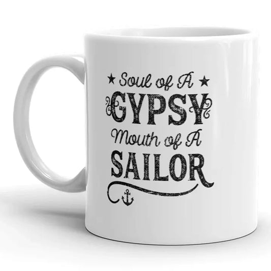 Soul Of A Gypsy…Mug 11oz CLEARANCE (LIGHT SKUFF MARKS)