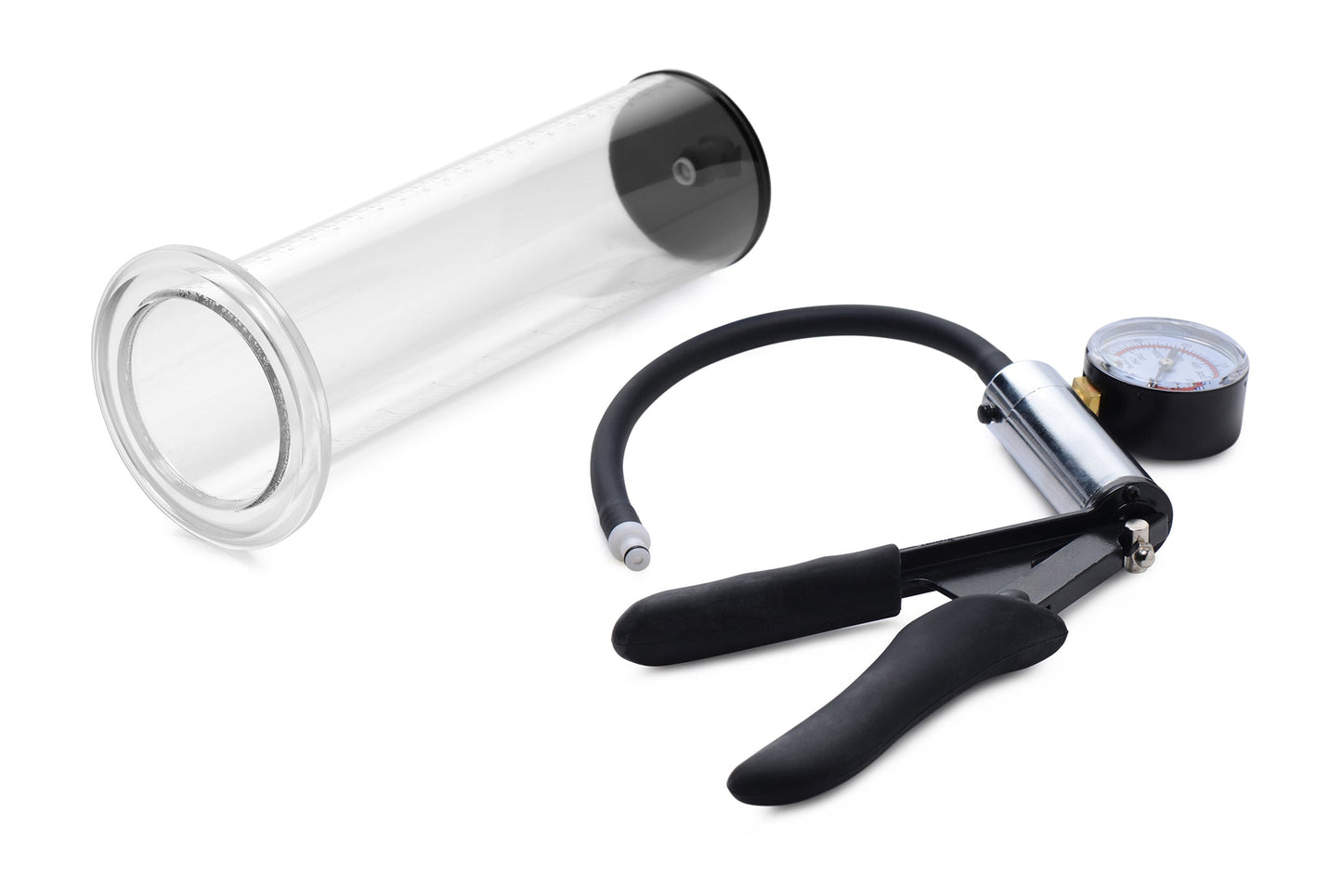 XR Brands Size Matters Penis Pump Kit 2.5" Cylinder - CLEARANCE