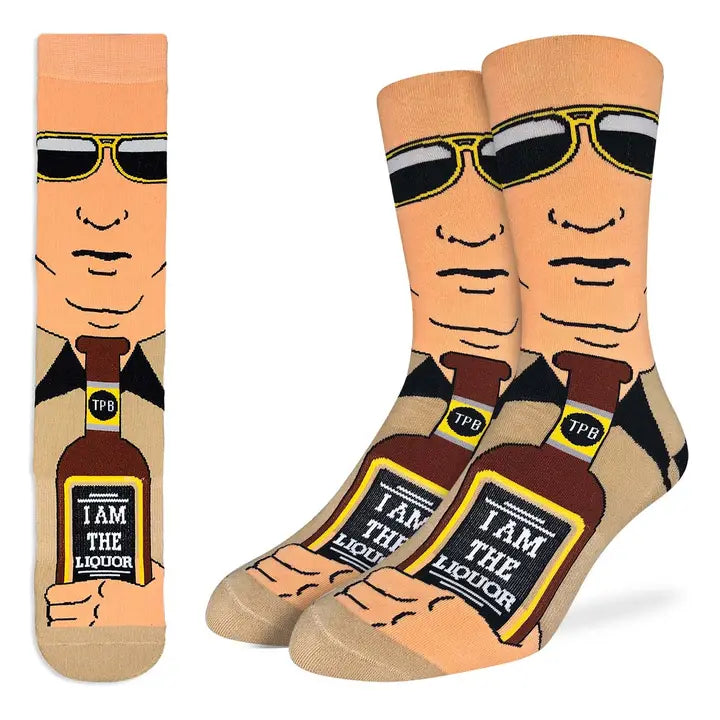 Good Luck Sock Trailer Park Boys Socks Mr. Lahey I Am The Liquor