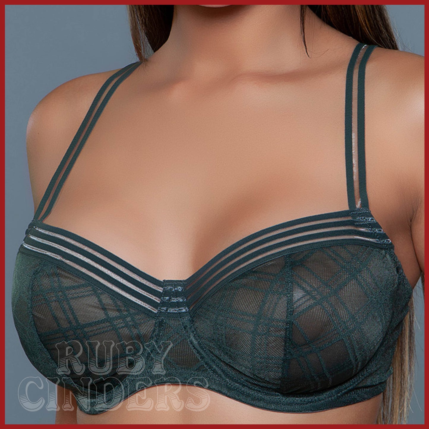 Be Wicked Mabel Bra - Olive - CLEARANCE