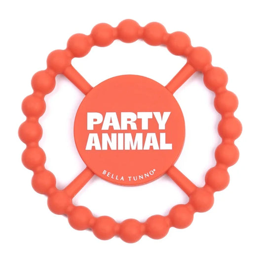 Bella Tunno Party Animal Silicone Happy Teether
