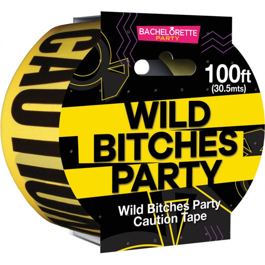 Hott Products Wild Bitches Caution Tape - 100ft