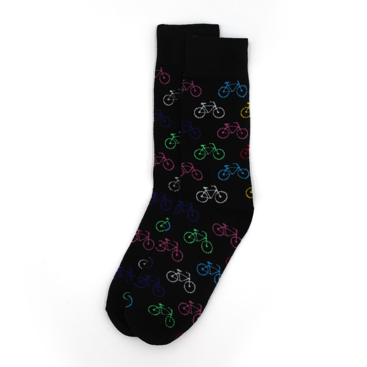 Parquet Men's Bicycle Novelty Socks - Black