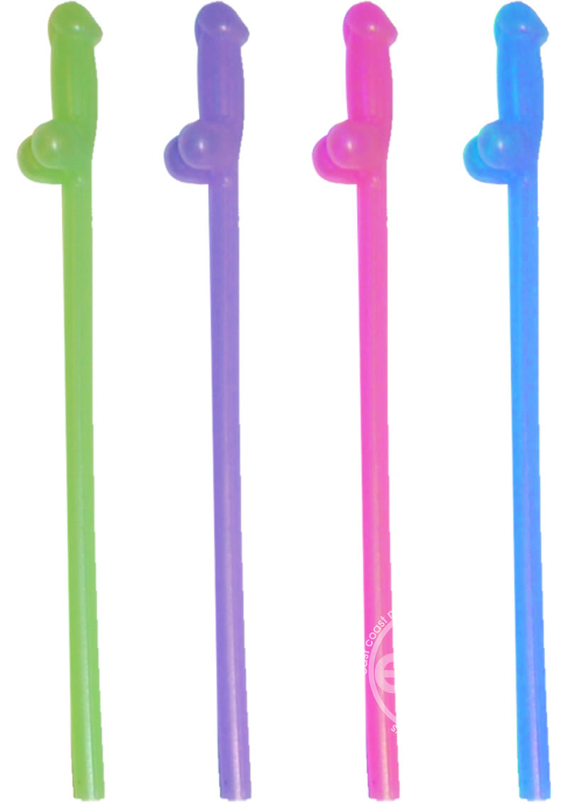 Kheper Games Naughty Straws Glow Asst. Colors