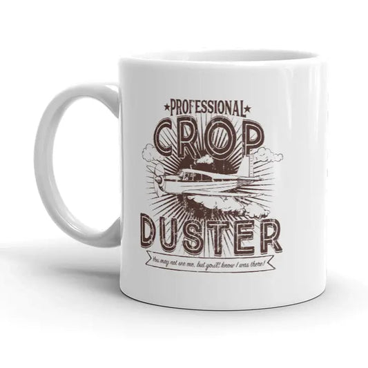 Professional Crop Duster Mug 11oz CLEARANCE (LIGHT SKUFF MARKS)