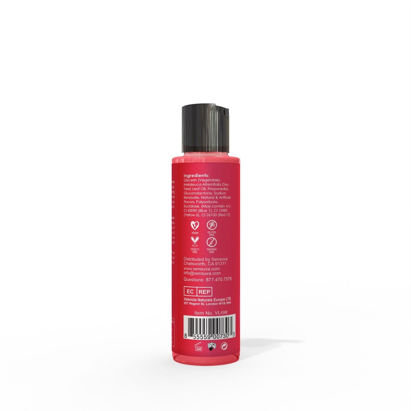 Sensuva Sizzle Lips Edible Warming Massage Gel - 4.2floz Pick Your Flavor