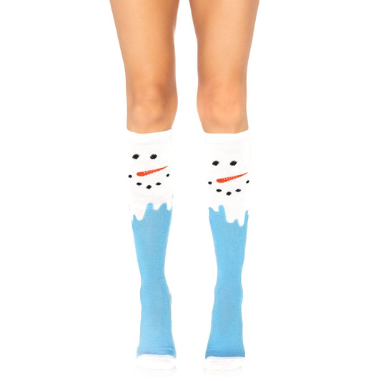 Leg Avenue Snow Man Knee-High Socks