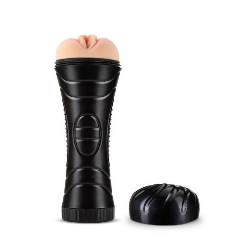 Blush Novelties M for Men The Torch Pussy Masturbator - Vanilla - CLEARANCE