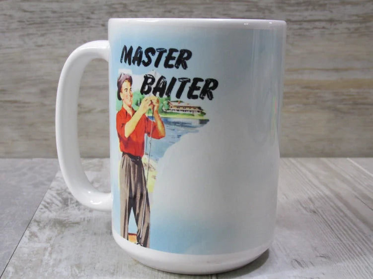 Raven Design 15oz Mug - Master Baiter SALE!
