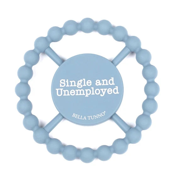 Bella Tunno Single And Unemployed Silicone Happy Teether