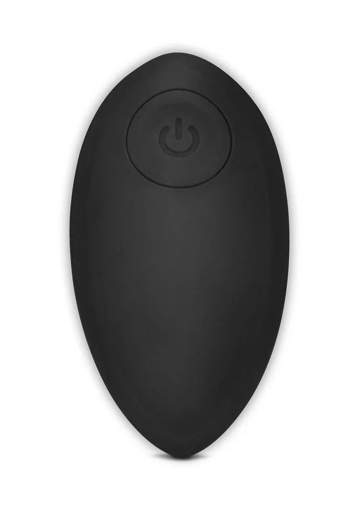 WhipSmart Curved Ripple Silicone Rechargeable Dildo with Remote Control 6in - Hot Pink
