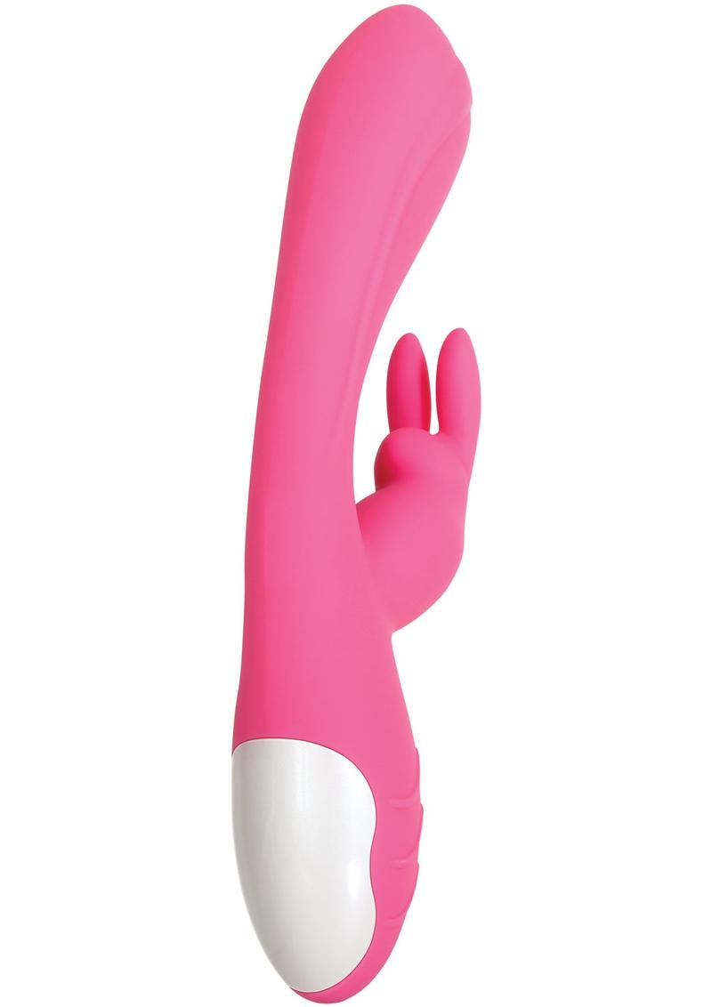 Evolved Novelties Bunny Kisses Rechargeable Silicone Rabbit Vibrator