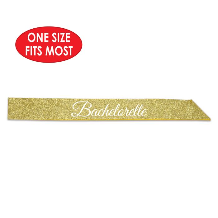 Bachelorette Glitter Sash
