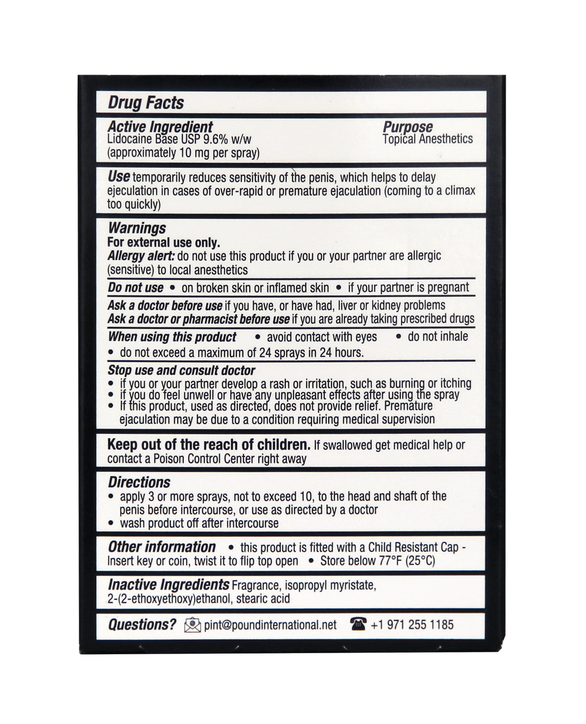 Stud 100 Male Delay Spray