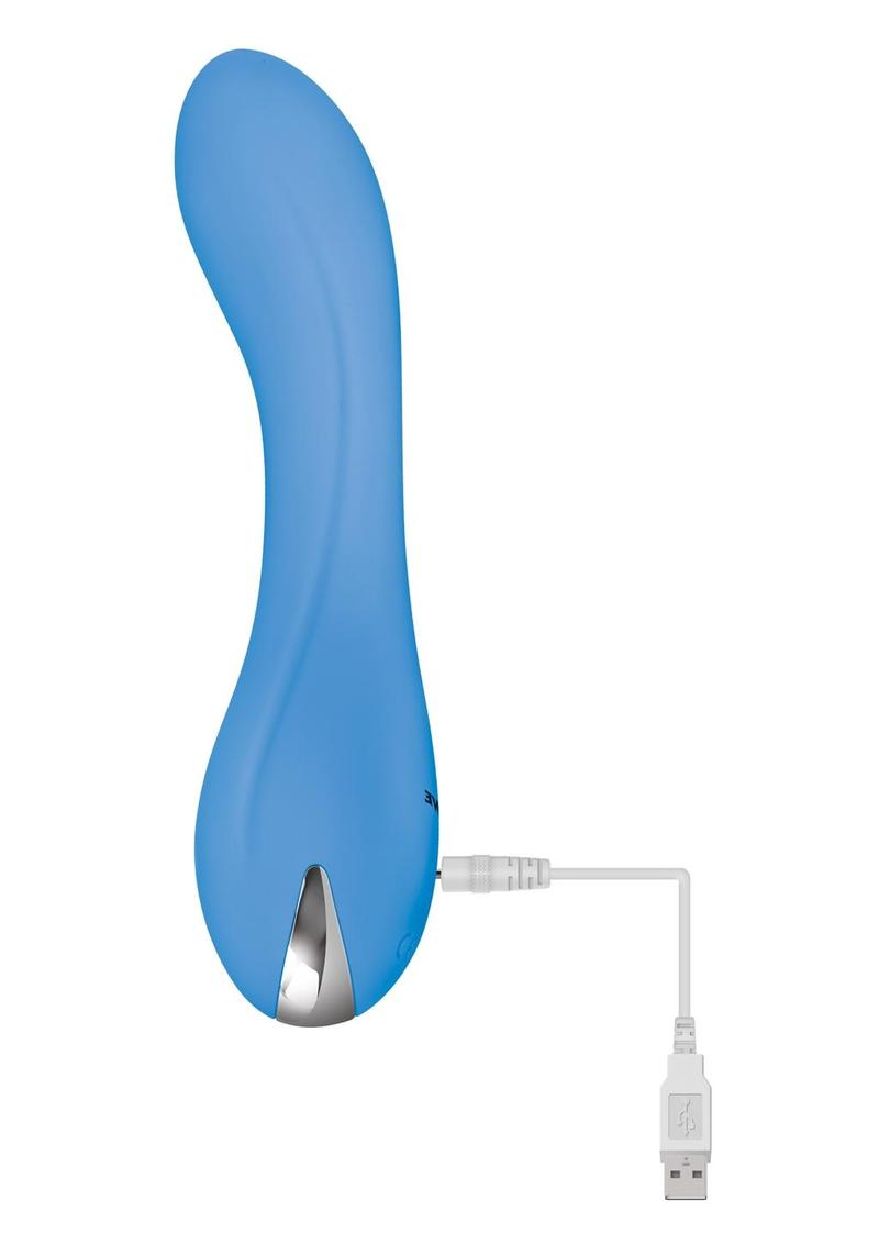 Evolved Novelties Blue Crush Rechargeable Silicone Vibrator