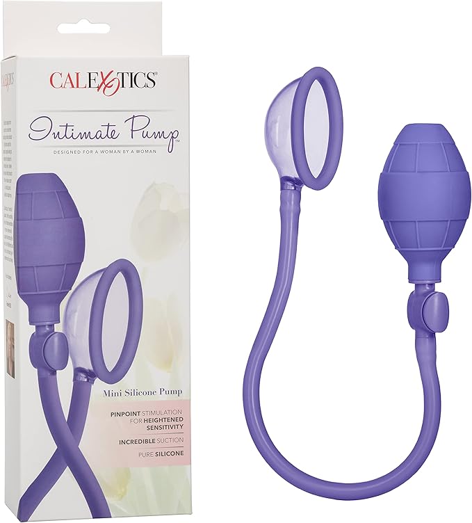 CalExotics Intimate Pump Mini Silicone Clitoral Pump - Pick your Color