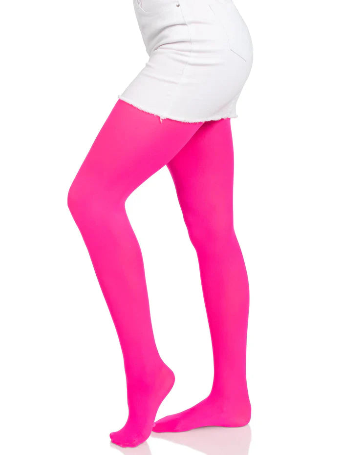 Leg Avenue Ari Nylon Tights 7300 - One Size - Pick Your Color