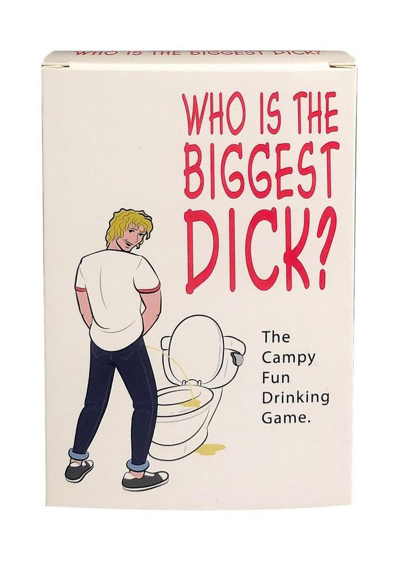 Who Is The Biggest Dick? Card Game