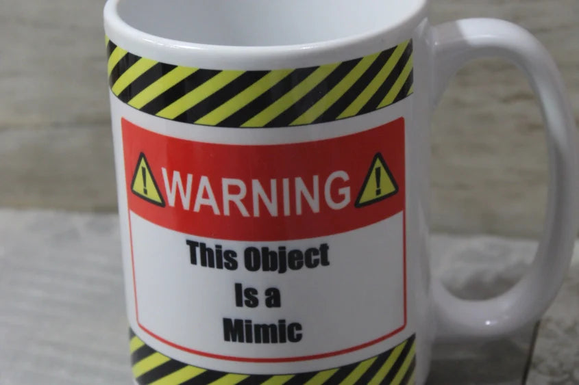 Raven Design 15oz Mug - This Object Is A Mimic SALE!