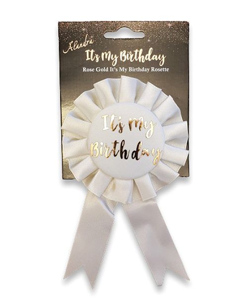 Birthday Girl Badge - Rose Gold