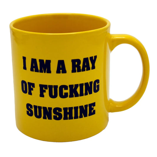 Attitude Mug I am a Ray of Fucking Sunshine 22oz