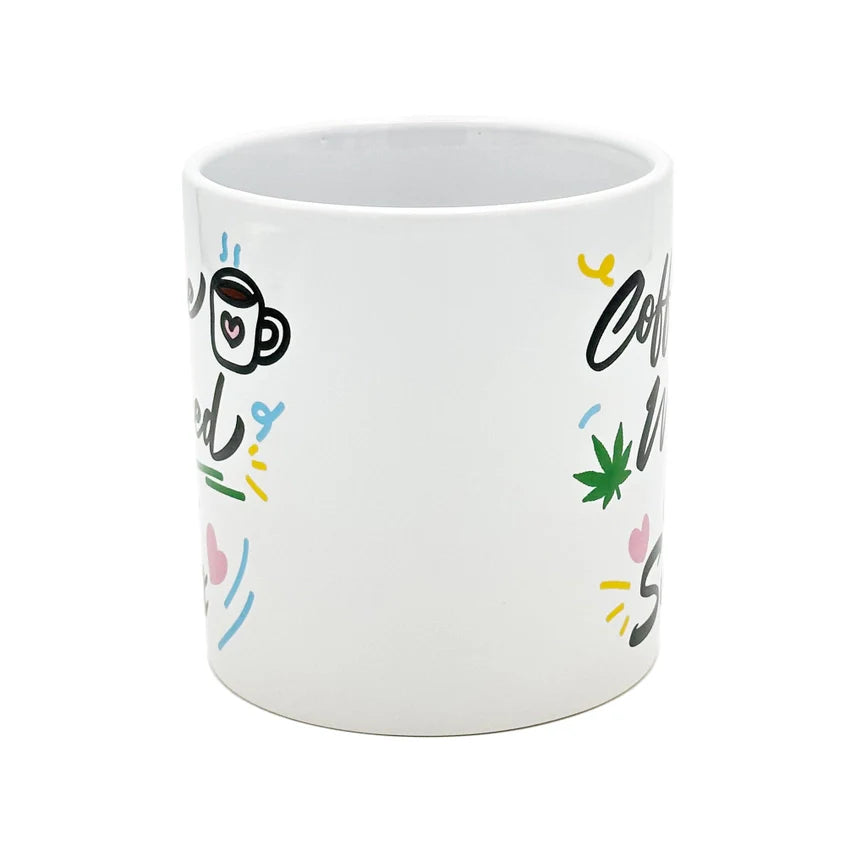 Attitude Mug Coffee Weed & Sex 22floz Mug