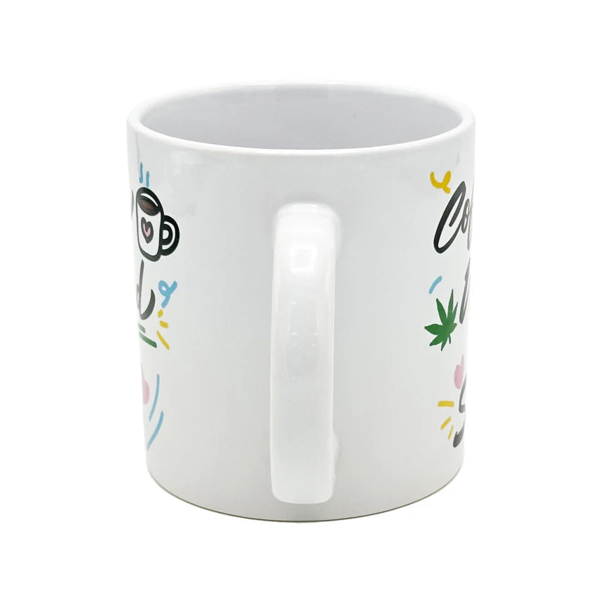 Attitude Mug Coffee Weed & Sex 22floz Mug