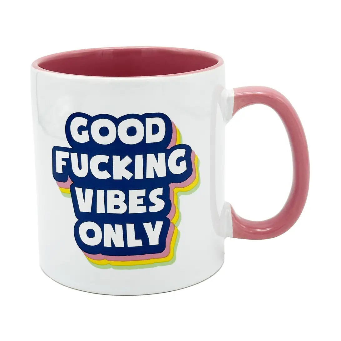 Attitude Mug Good Fucking Vibes Only 22oz