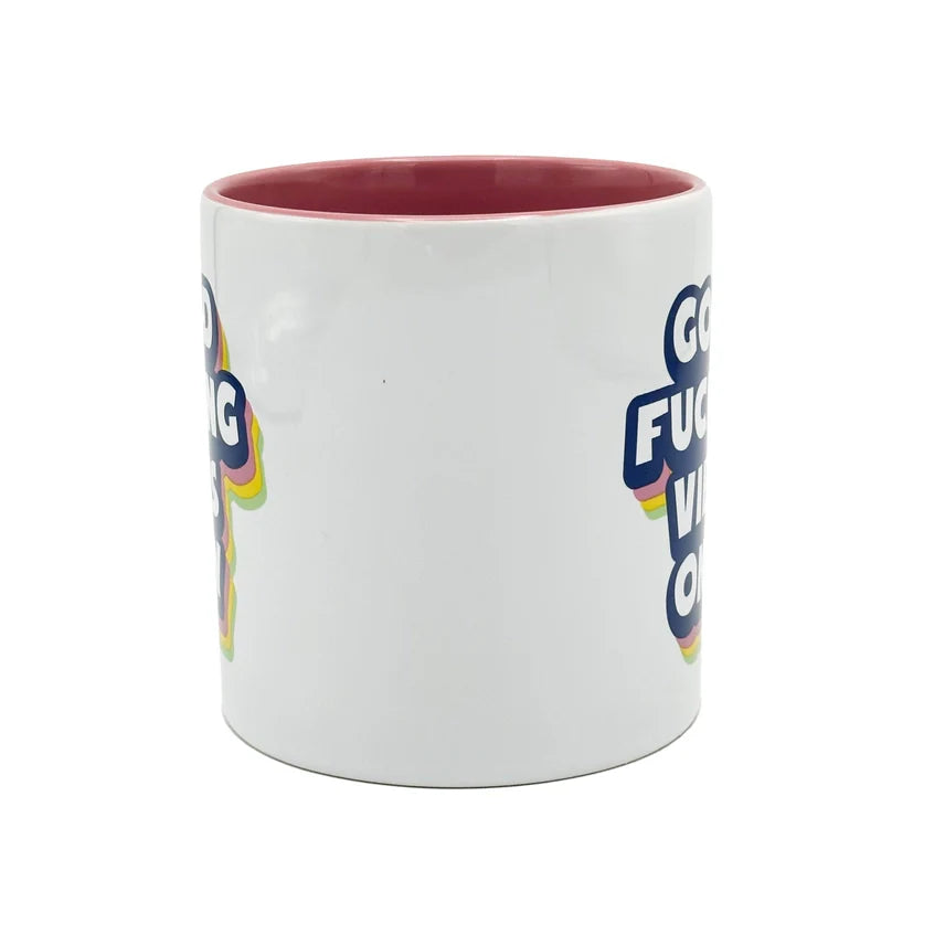 Attitude Mug Good Fucking Vibes Only 22oz