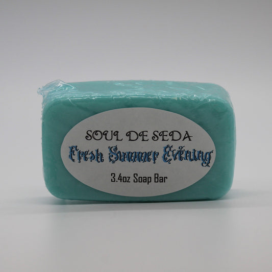Soul De Seda Soap Bar Garden Fresh Summer Evening