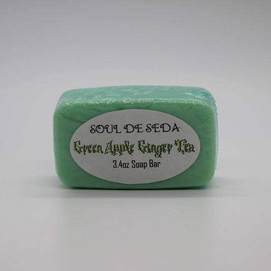 Soul De Seda Soap Bar Garden Green Apple & Ginger Tea